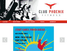 Tablet Screenshot of club-phoenix.com